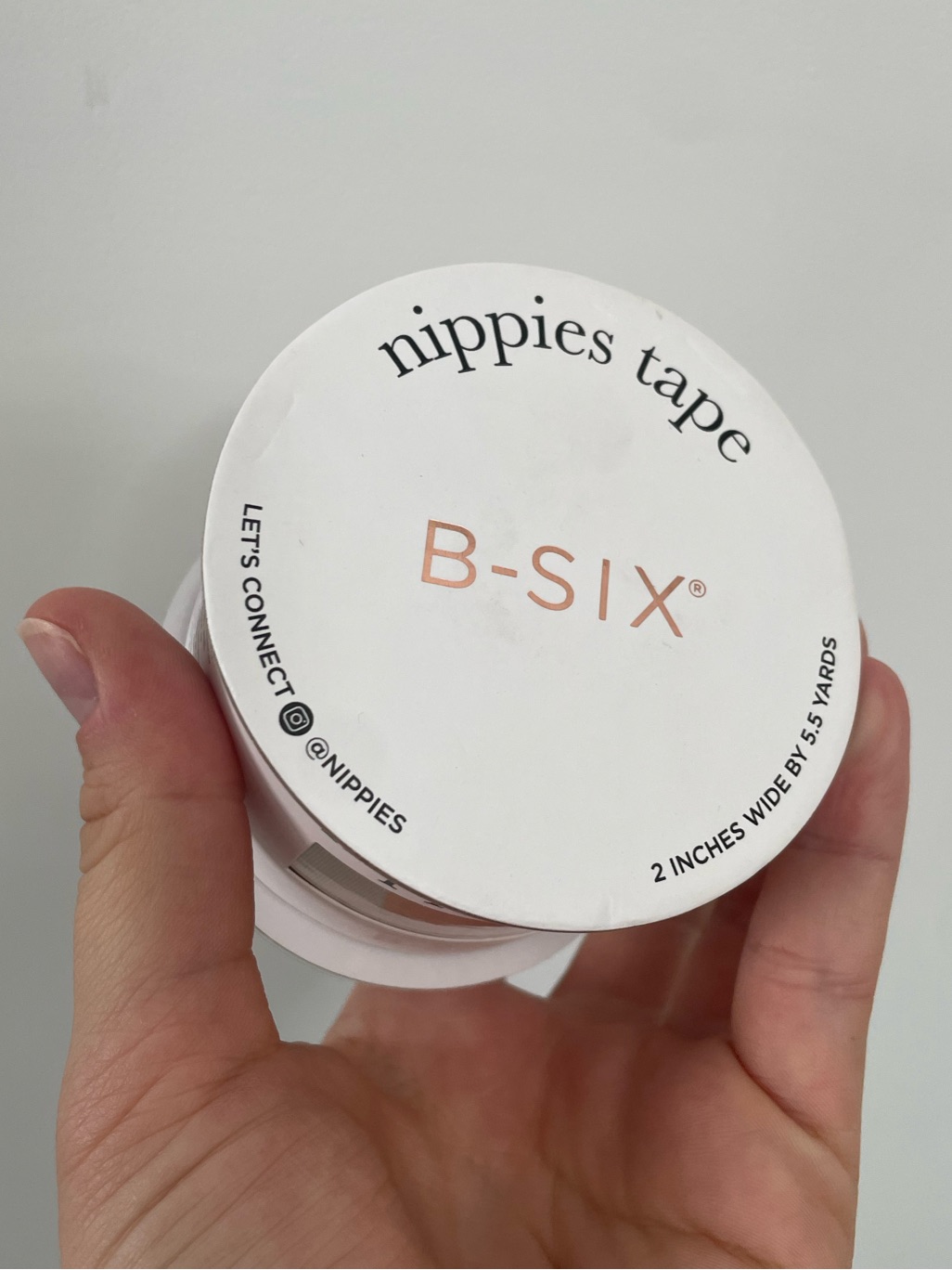 BSix Nippies Tape In Cream